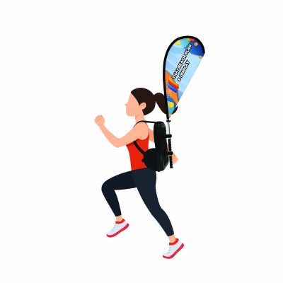 Bag Beach Flag หยดน้ำ